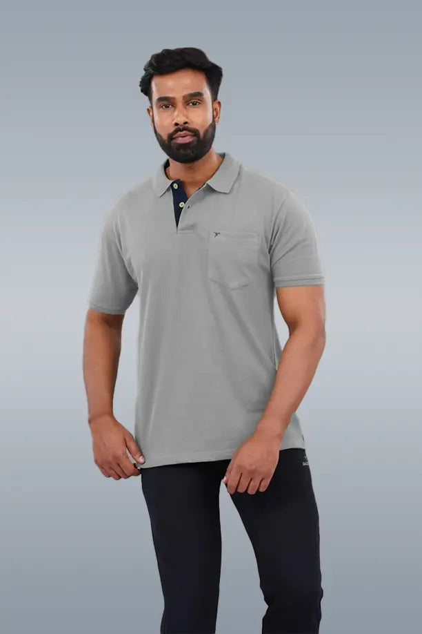 MATTY COMFORT T-SHIRT-  GERY