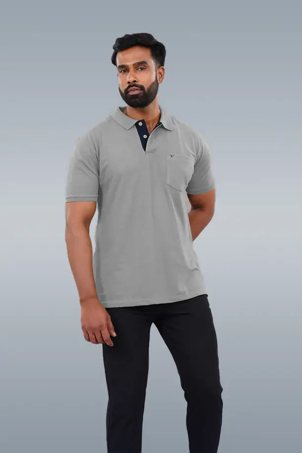 MATTY COMFORT T-SHIRT-  GERY