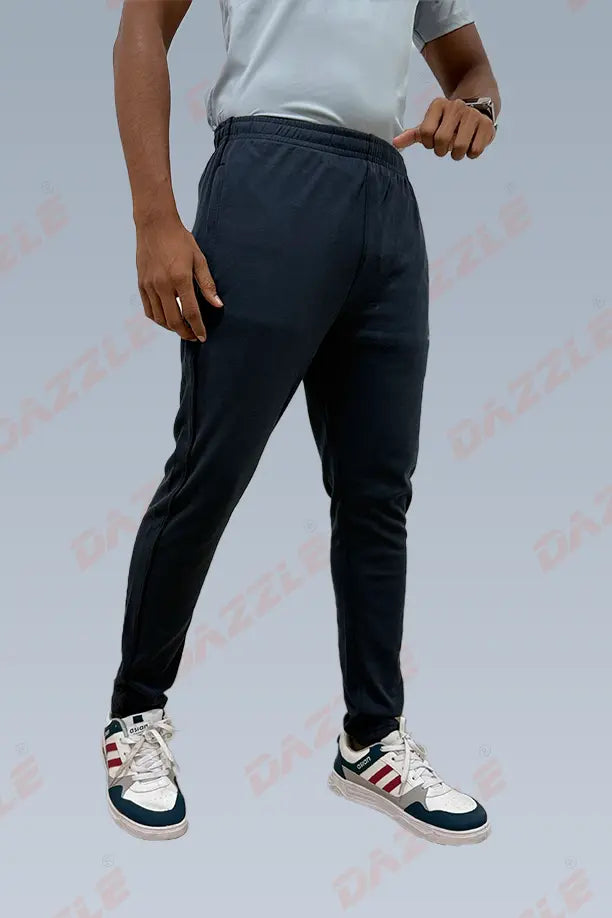 TRACK LOWER PC -SPCL PLAIN - DARK GREY