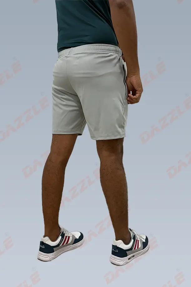 LYACRA SHORT - LIGHT GREY