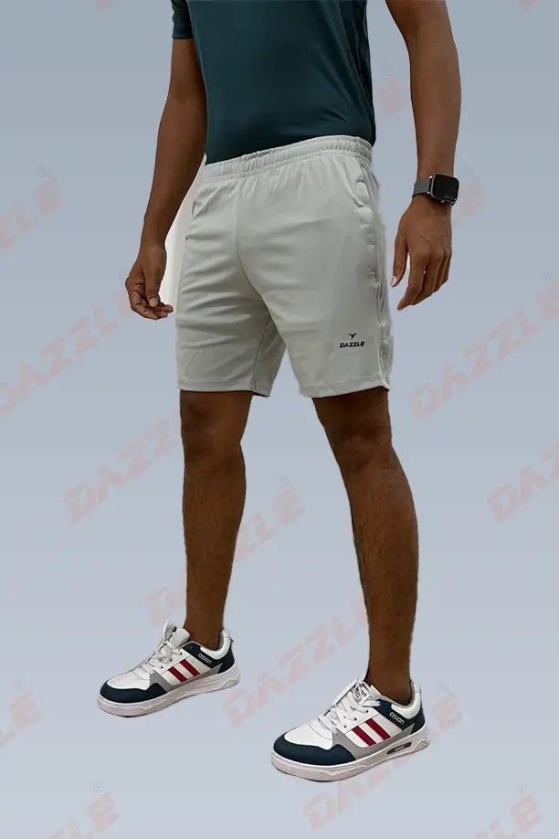 LYACRA SHORT - LIGHT GREY