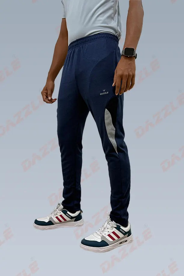 TRACK LOWER PC -SPCL -  DENIM BLUE
