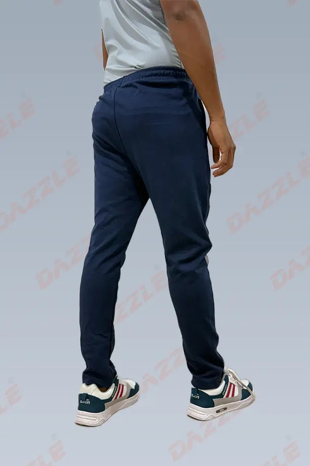 TRACK LOWER PC -SPCL -  DENIM BLUE
