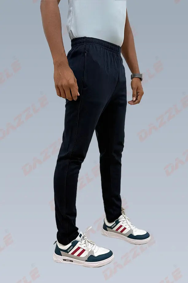 TRACK LOWER PC-SPCL PLAIN - DARK NAVY BLUE