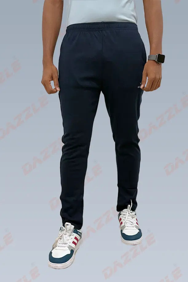TRACK LOWER PC-SPCL PLAIN - DARK NAVY BLUE