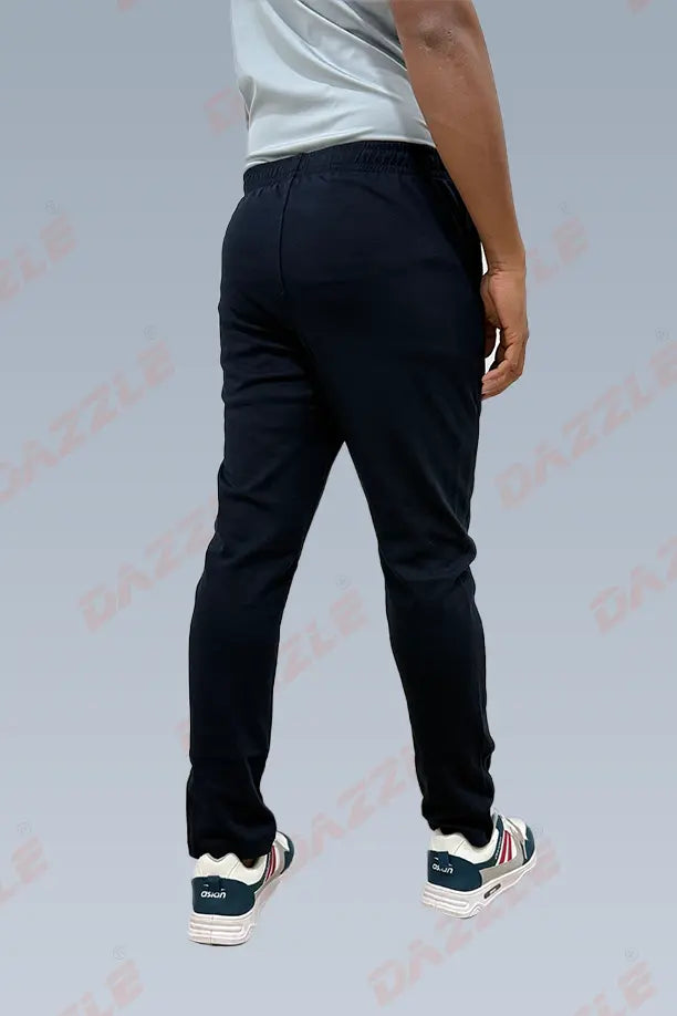 TRACK LOWER PC-SPCL PLAIN - DARK NAVY BLUE