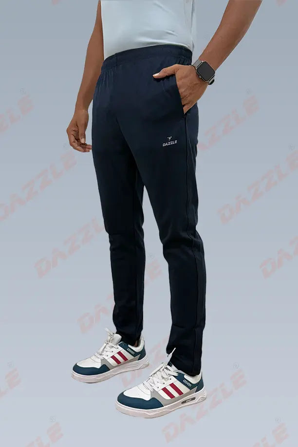 TRACK LOWER PC-SPCL PLAIN - DARK NAVY BLUE
