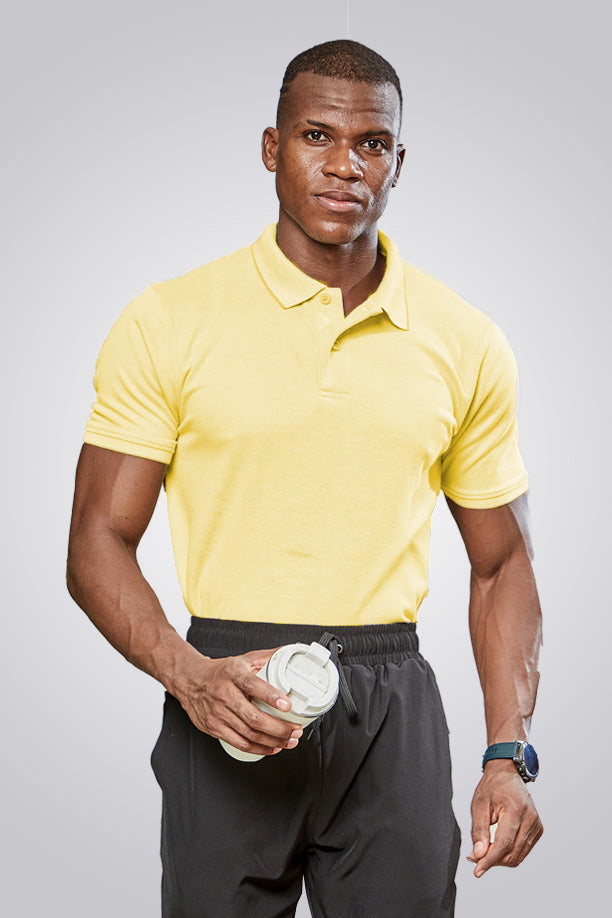 CLASSIC COTTON T-SHIRT - YELLOW