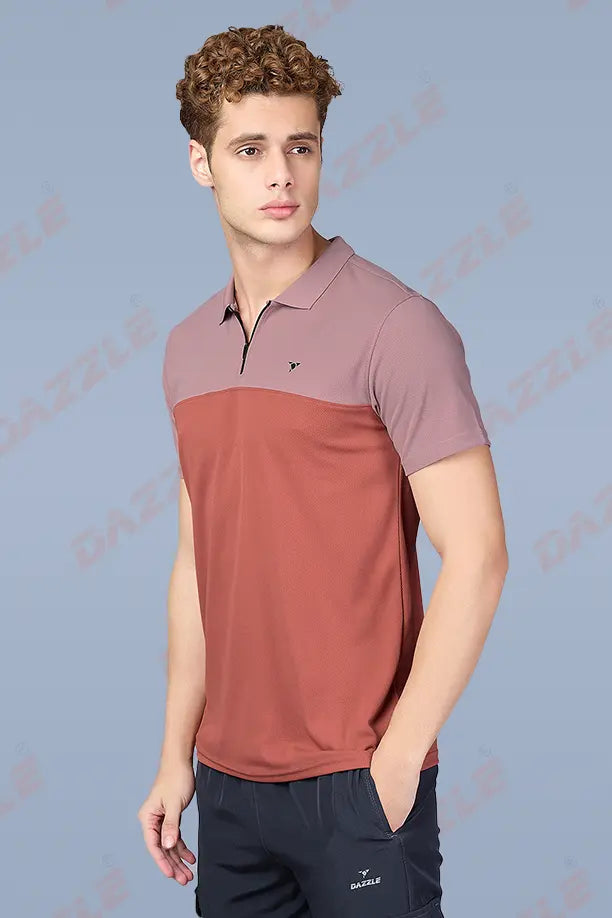 SPRING T SHIRT - PINK BRICK