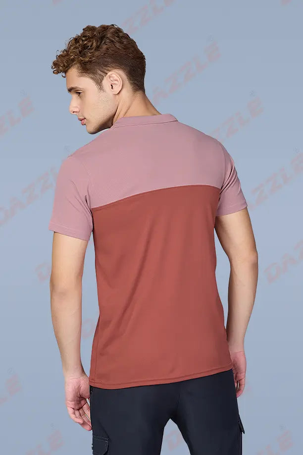 SPRING T SHIRT - PINK BRICK