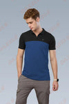 SPRING T SHIRT - BLACK BLUE