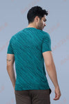JK ROUND NECK T-SHIRT - GREEN