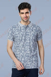 PRINTED MATTY T-SHIRT - LGHT GREY