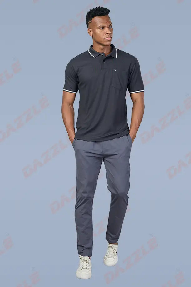 ROYAL T-SHIRT - BLACK