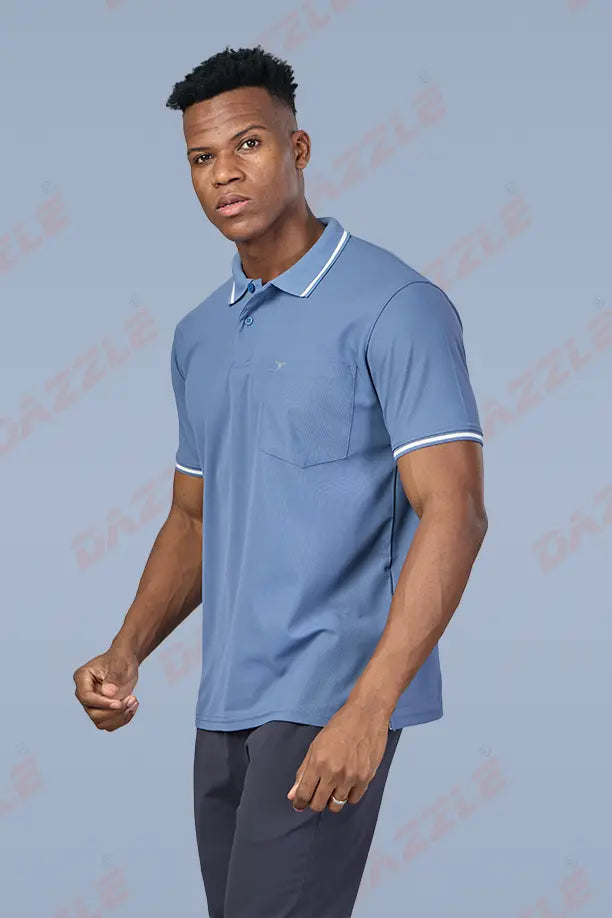 ROYAL T-SHIRT - BLUE GREY