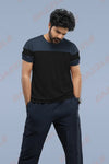 PRIDE ROUND NECK T-SHIRT - DARK GREY BLACK