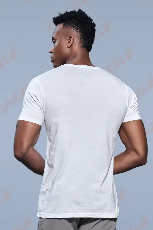 PC ROUND NECK T-SHIRT - WHITE