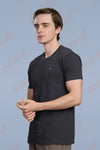 PC ROUND NECK T-SHIRT - BLACK