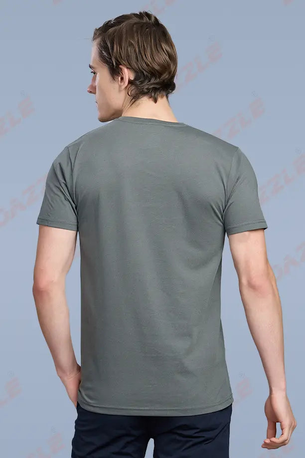 PC ROUND NECK T-SHIRT - DARK GREY