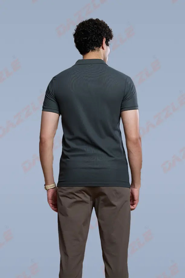CRAZY MATTY SLIM FIT T-SHIRT - DARK GREY