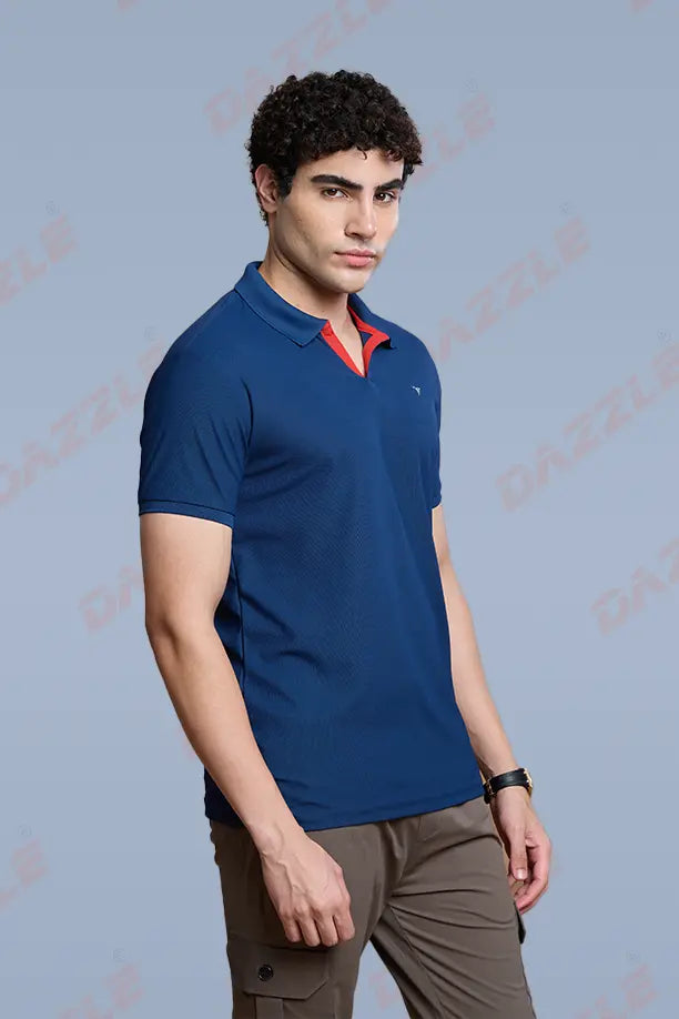 CRAZY MATTY SLIM FIT T-SHIRT - AIRFORCE