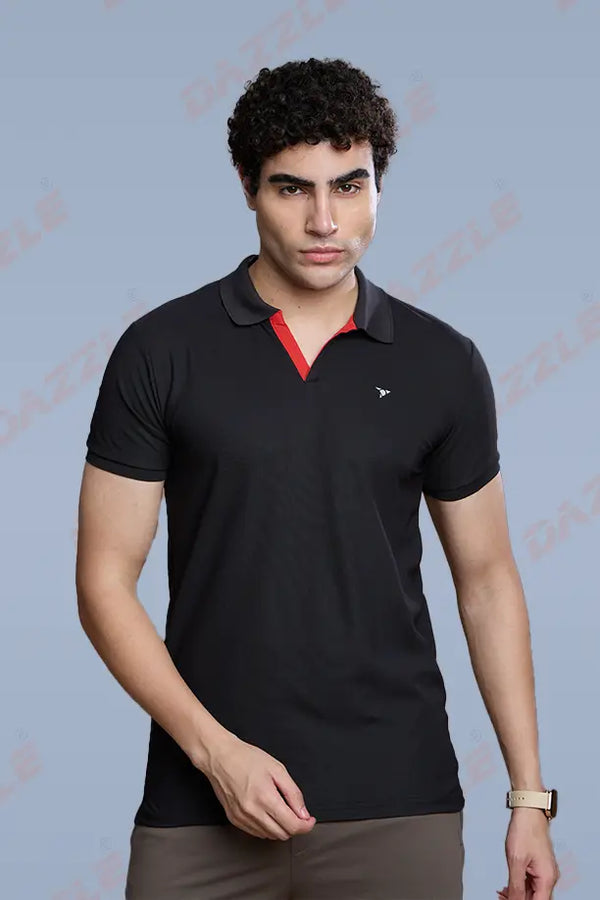 CRAZY MATTY SLIM FIT T-SHIRT - BLACK