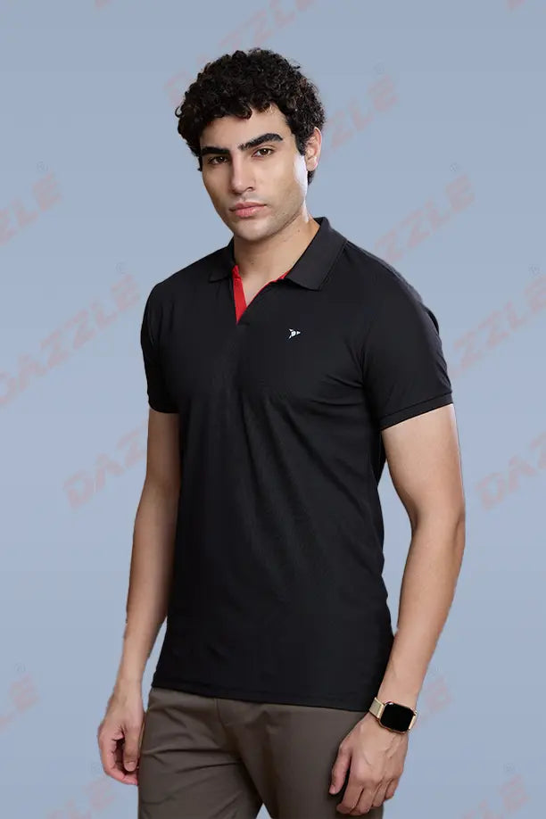 CRAZY MATTY SLIM FIT T-SHIRT - BLACK