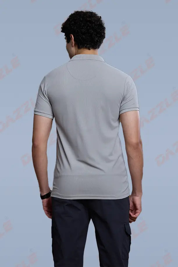 CRAZY MATTY SLIM FIT T-SHIRT - LIGHT GREY