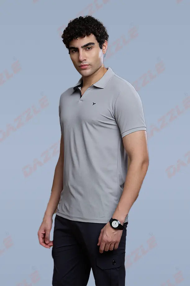 CRAZY MATTY SLIM FIT T-SHIRT - LIGHT GREY