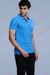CRAZY MATTY SLIM FIT T-SHIRT - SKY BLUE