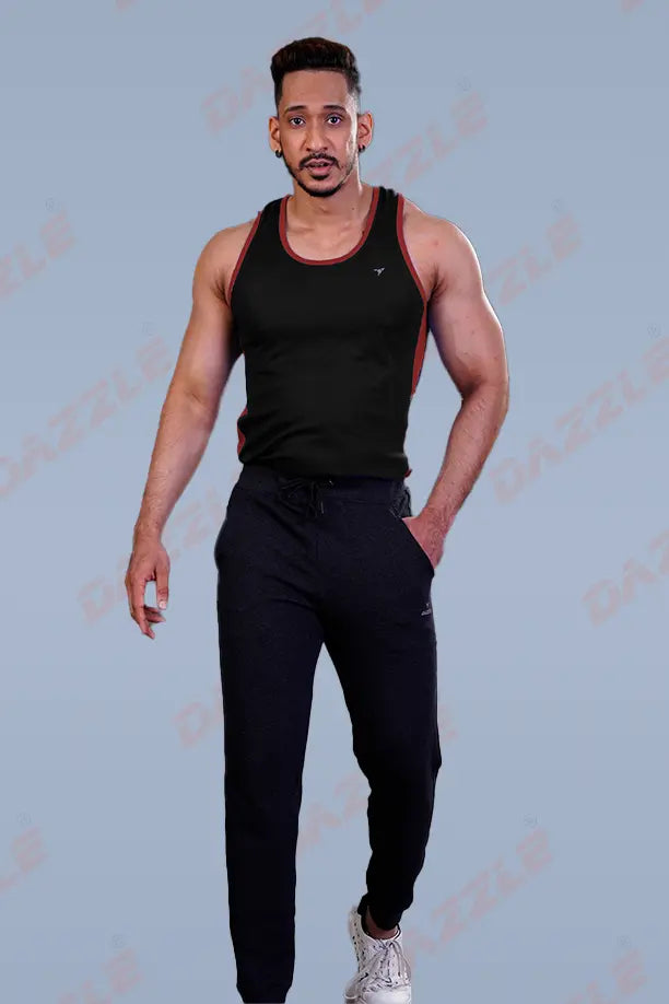 SANDO VESTS - BLACK