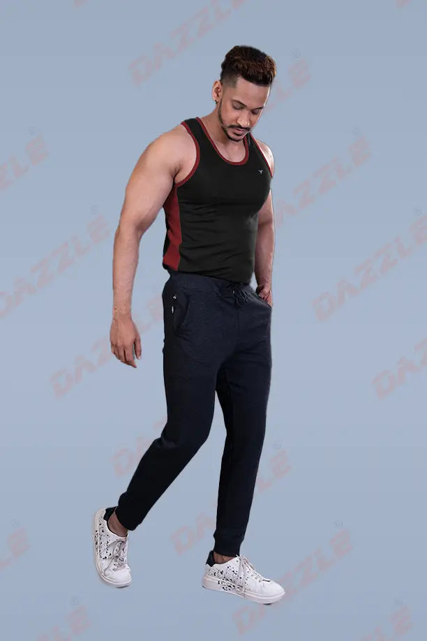 SANDO VESTS - BLACK