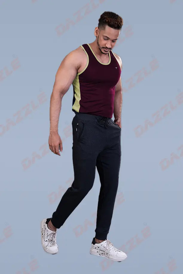 SANDO VESTS - ITALIAN PLUM