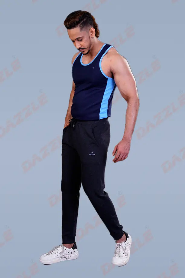 SANDO VESTS - NAVYBLUE