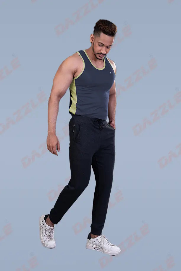 SANDO VESTS - BLUE GREY