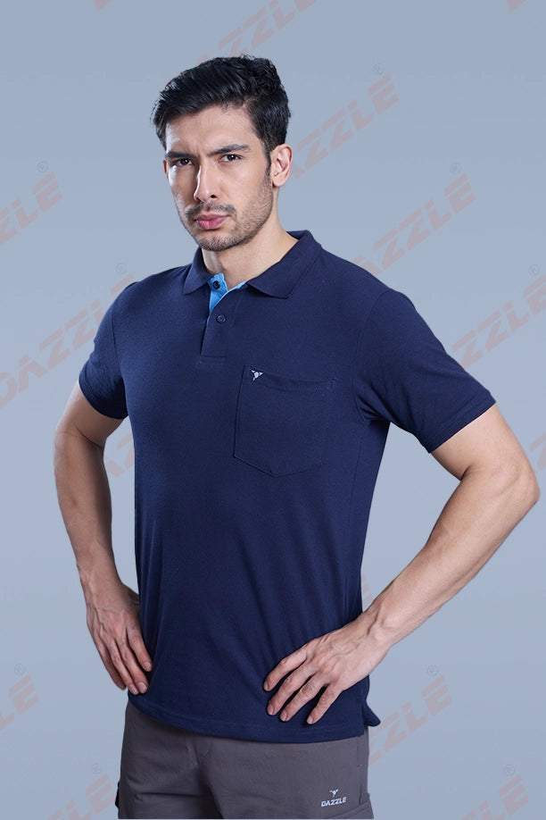 MATTY COMFORT T-SHIRT - NAVY BLUE
