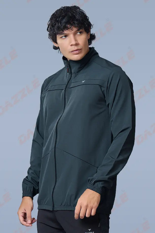 RACE JACKET - BOTTLE GREEN