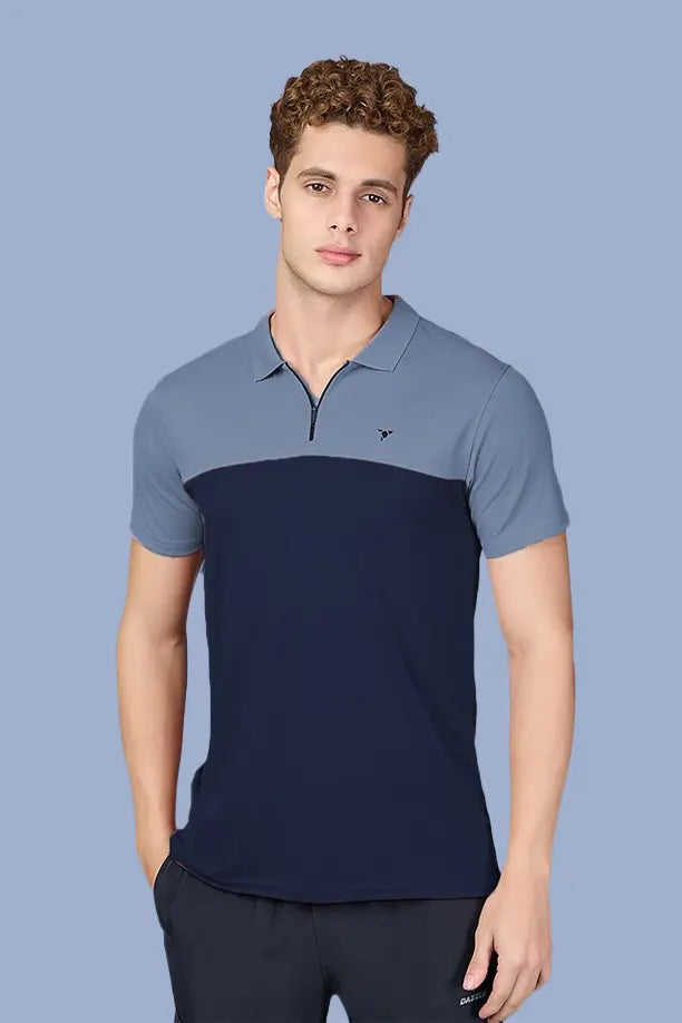 SPRING T SHIRT - DARKGREY NAVYBLUE
