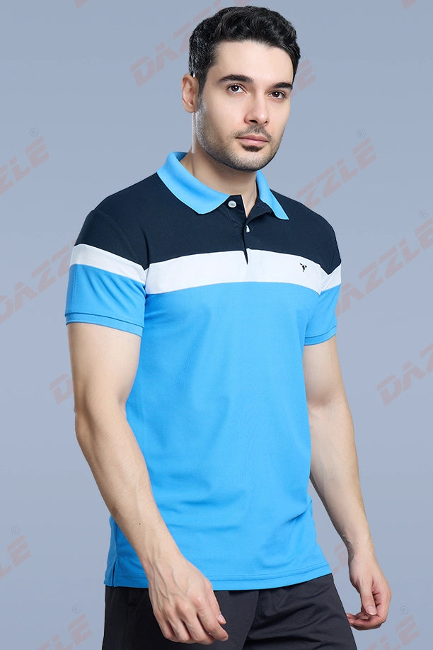 CRAZY MATTY TRENDY T-SHIRT - SKY BLUE