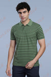 DRY FIT STRIPES - GREEN