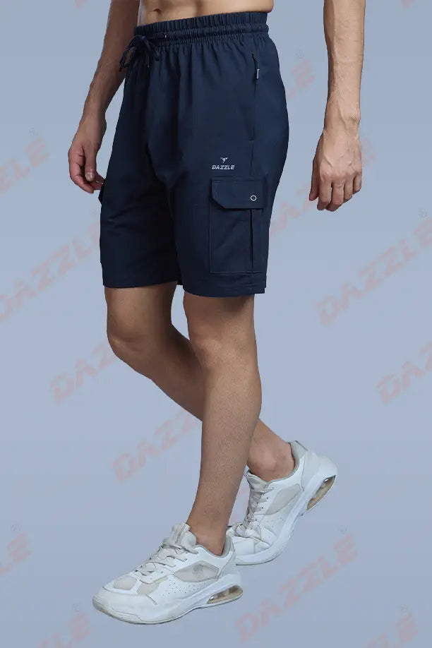 POWER CARGO SHORT - NAVY BLUE