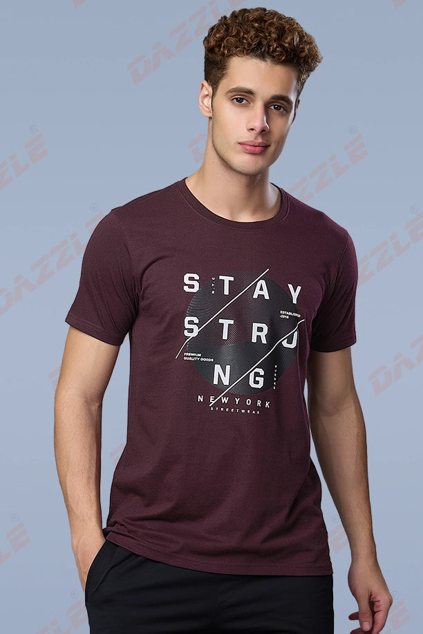 VIBE T-SHIRT - MAROON