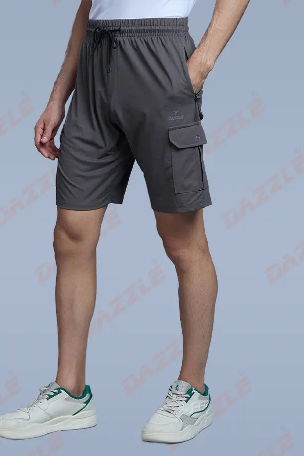 POWER CARGO SHORT - MEDIUM GREY