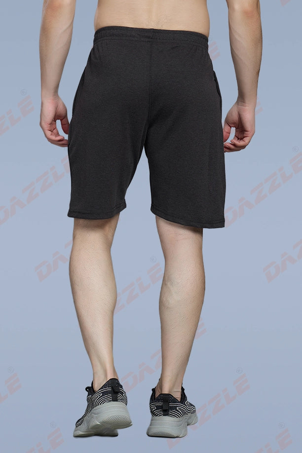 LONG SHORT PC SPCL - MELANGE BLACK