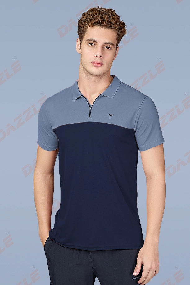 SPRING T SHIRT - DARKGREY NAVYBLUE