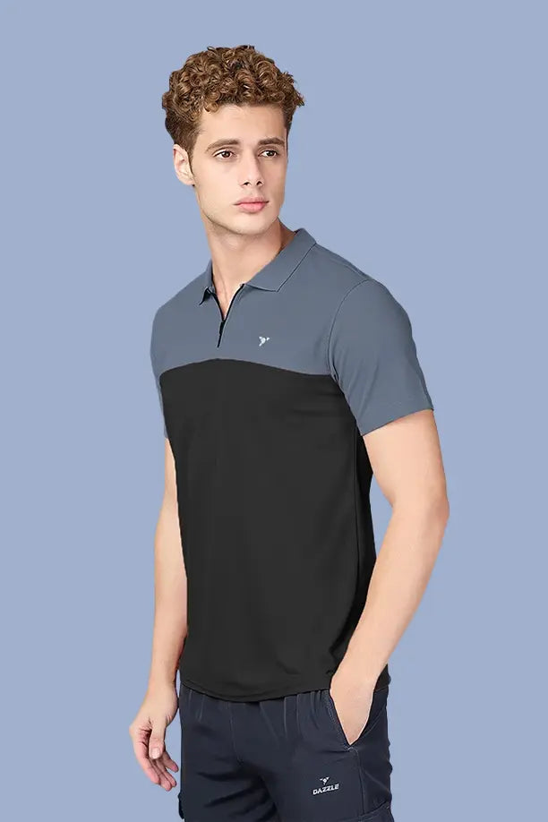 SPRING T SHIRT - DARKGREY BLACK