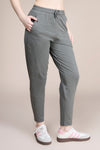 Women Solid Regular Fit Track Pants with COTEX