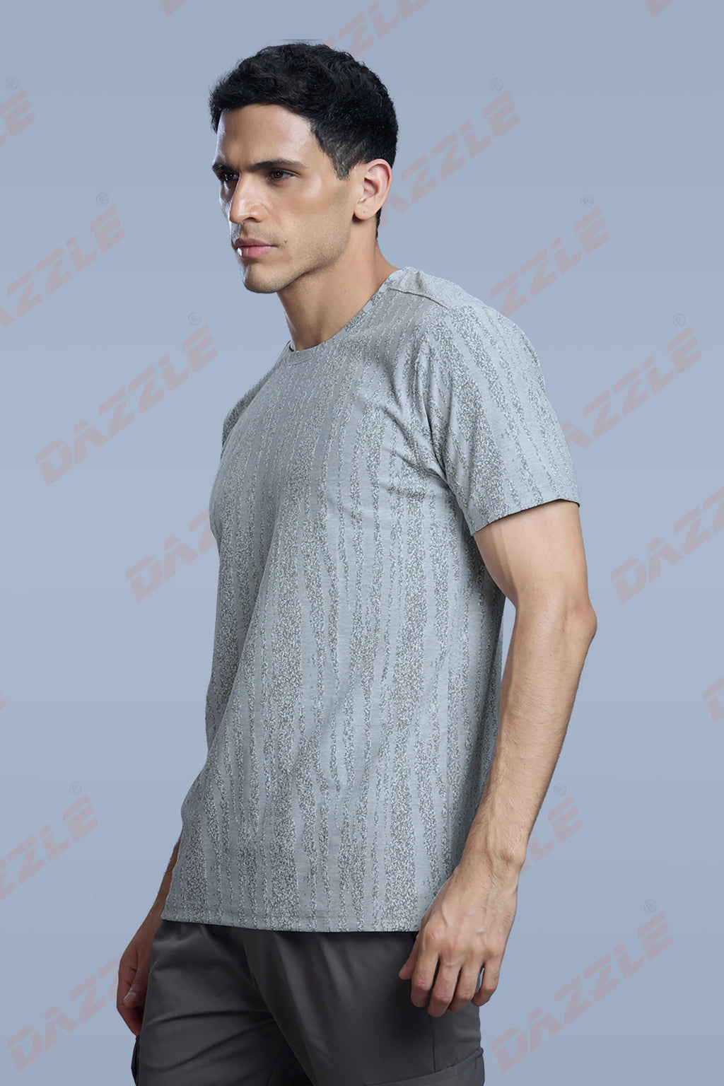 GRACE T SHIRT- WHITE GREY