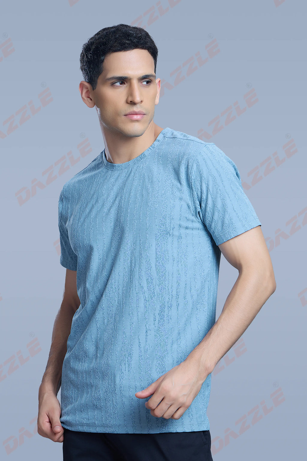 GRACE T SHIRT- SEA BLUE