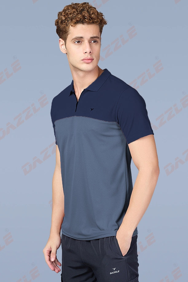 SPRING T SHIRT - NAVYBLUE DARKGREY